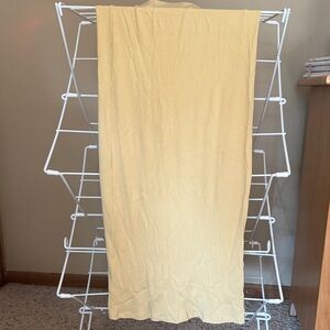 Aritzia Yellow Maxi Skirt